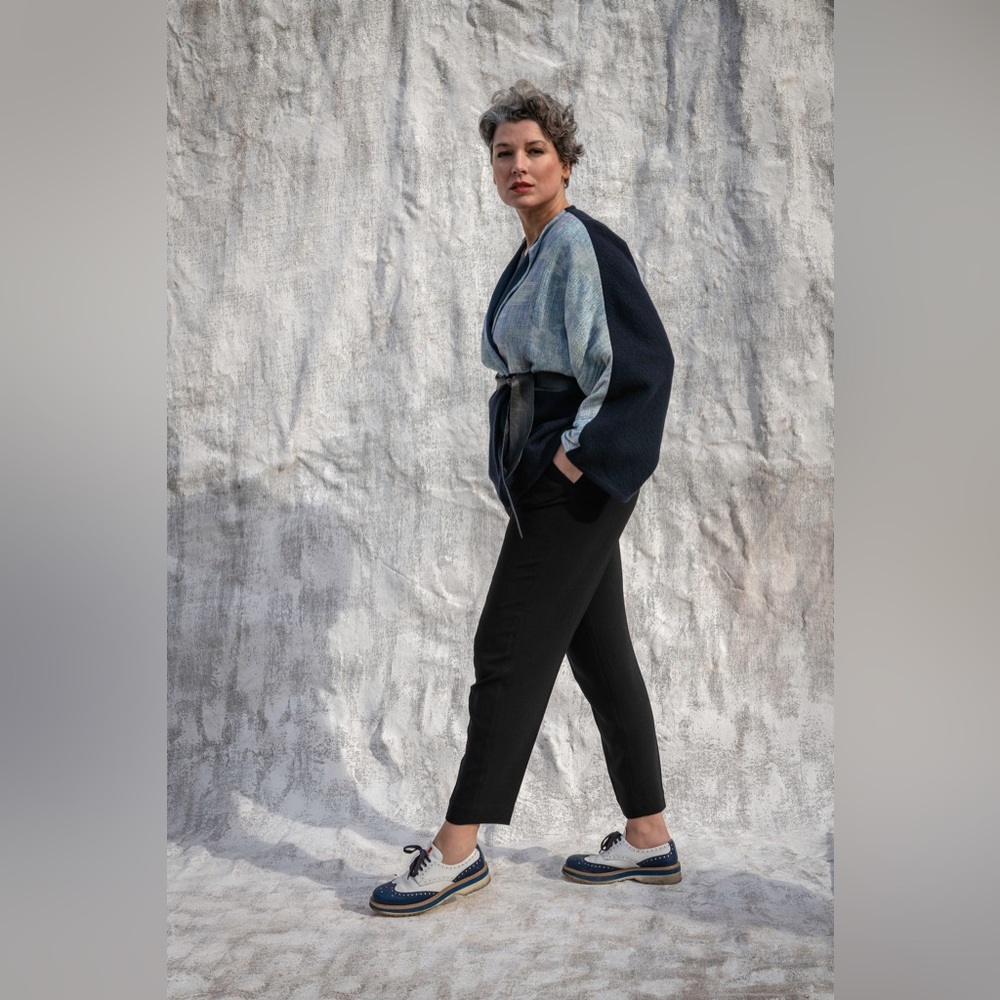 James Perse Black Ankle Pants